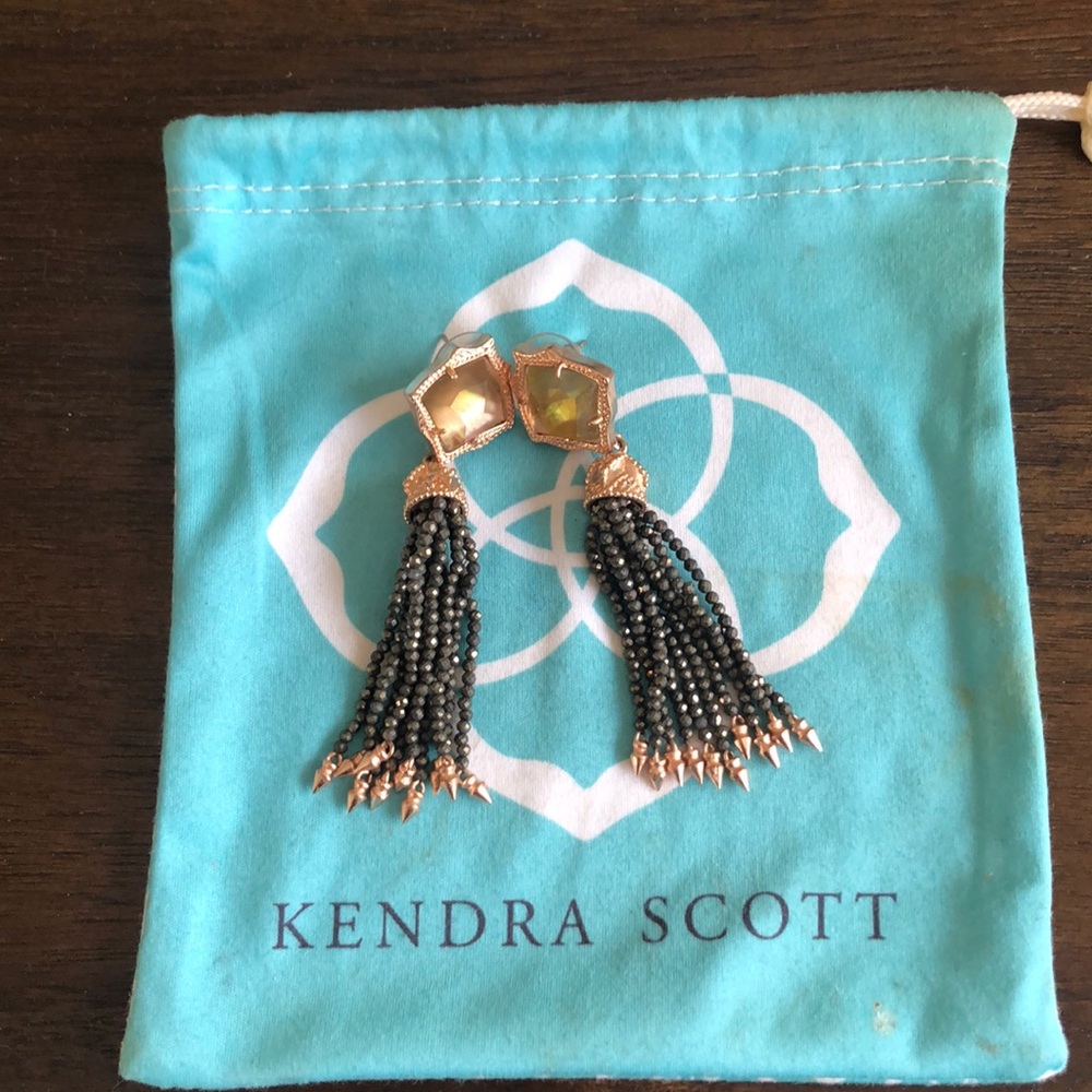 Kendra Scott Misha RSG tassel earrings